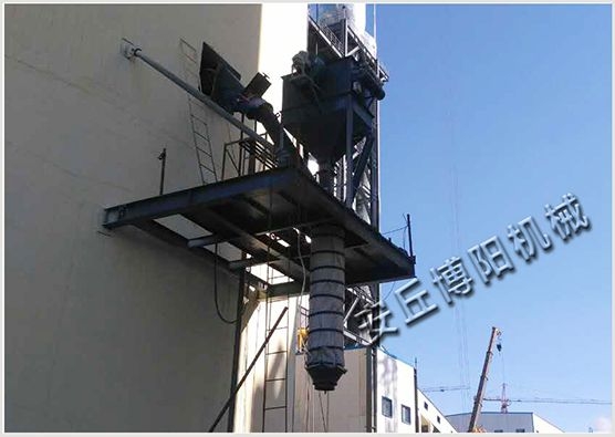 水泥散装机安装现场