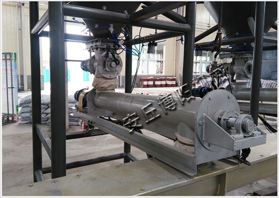 管式螺旋输送机使用现场