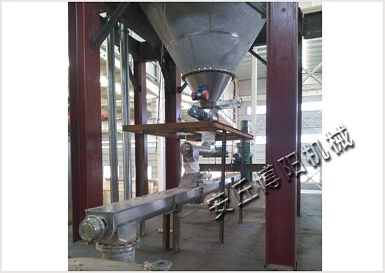 不锈钢螺旋输送机使用现场