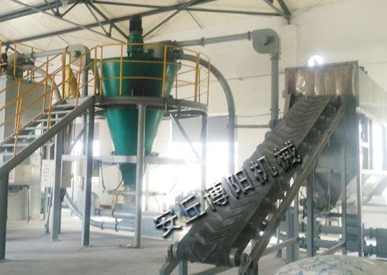 粉体无尘拆包投料站现场