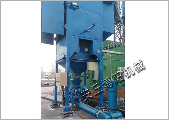 煤粉吨袋破袋机现场