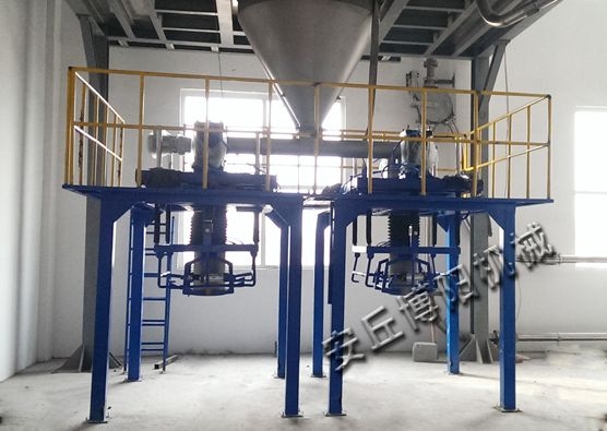 粉煤灰吨袋包装机使用现场