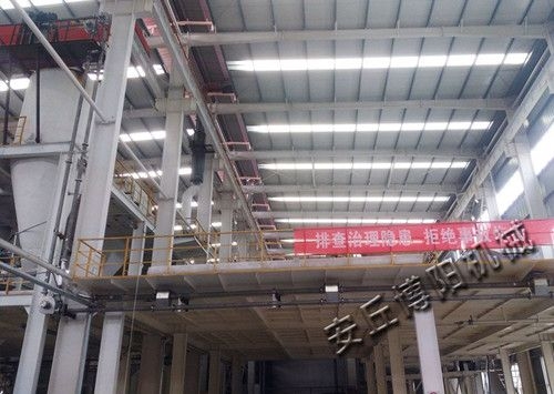 氢氧化铝粉管链输送机现场图