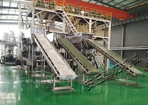 氧化钙自动拆包机使用现场