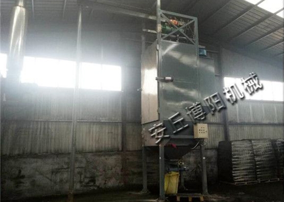 炭黑吨袋拆包机使用现场