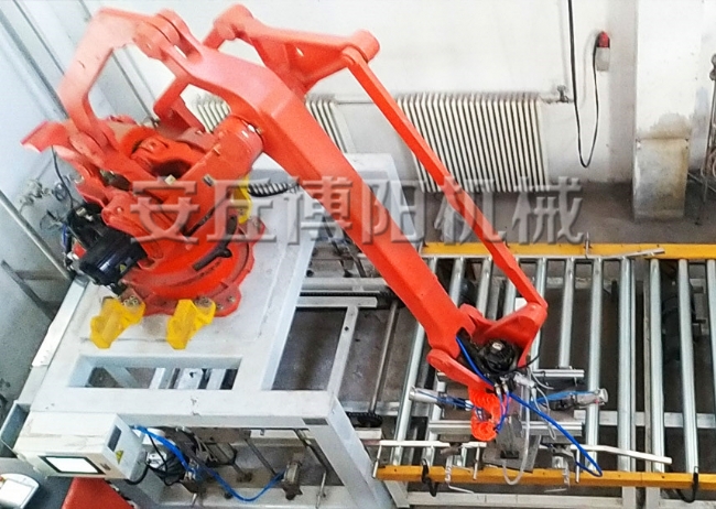 PVC粉料机器人自动拆垛   全自动拆包系统应用