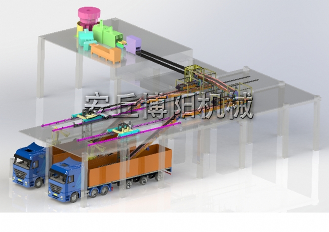 水泥智能高台装车机