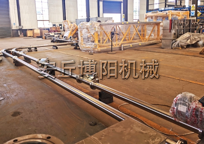 工业盐管链式输送机 粉体管链机车间实拍