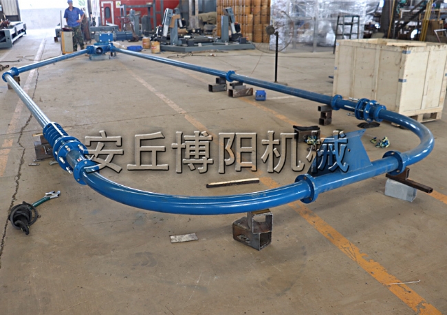 氧化锌管链输送机带防爆装置    环形管链输送机厂家