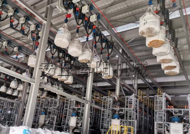 粉料吨袋拆包机 全自动吨包自动破袋系统