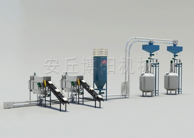氢氧化钠自动拆包机是怎样完成拆袋卸料作业的呢?