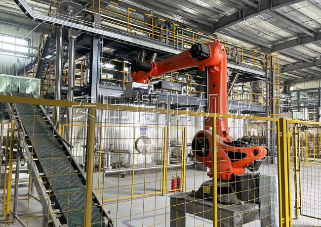 尿素机器人自动破包机   山东全自动拆包机优势