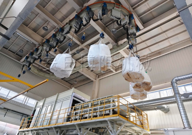 胶粉全自动吨袋破袋机   山东吨包全自动拆包机