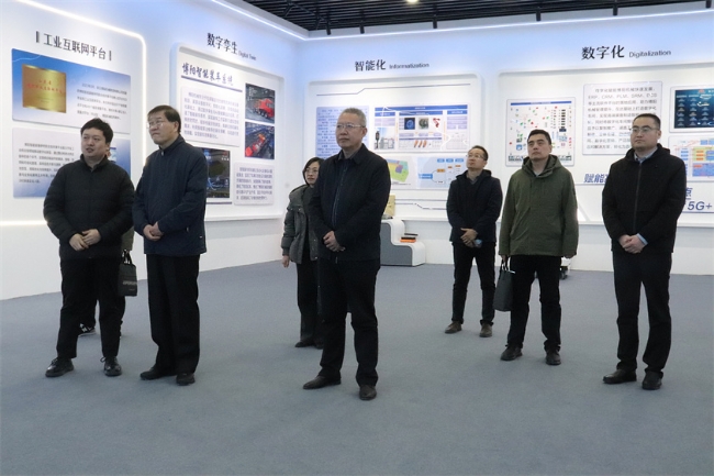 潍坊市科技局深入博阳机械调研 jing准对接产业链技术需求