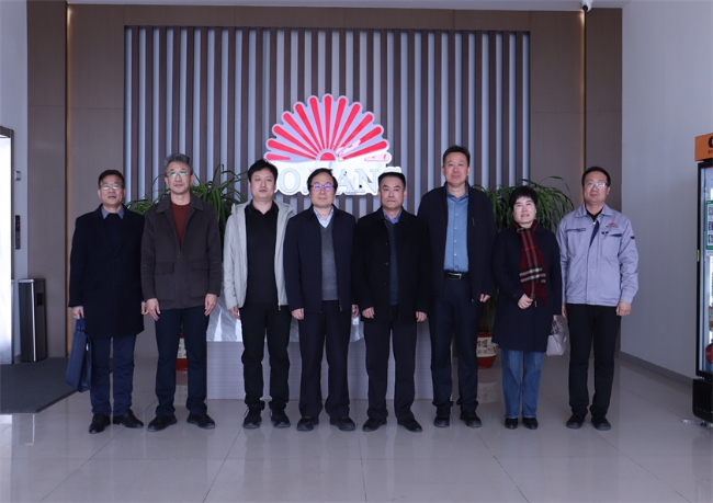 潍坊食品科技职业学院领导一行莅临安丘博阳机械开展访企拓岗交流活动