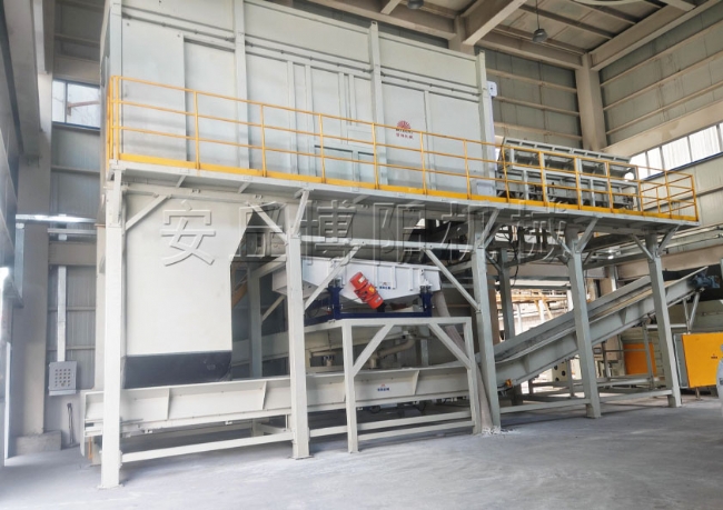 氧化铝全自动吨袋拆包机 侧切式吨袋自动拆包机工作流程