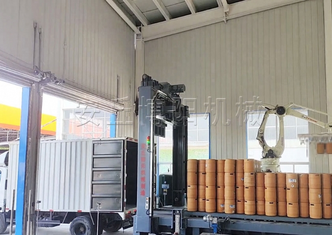 啤酒桶全自动装车机 自动装车机适应于桶料、箱料、袋料