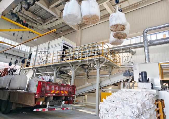 氧化铝侧切式吨袋拆包机 全自动吨袋拆包机提高吨袋拆包效率